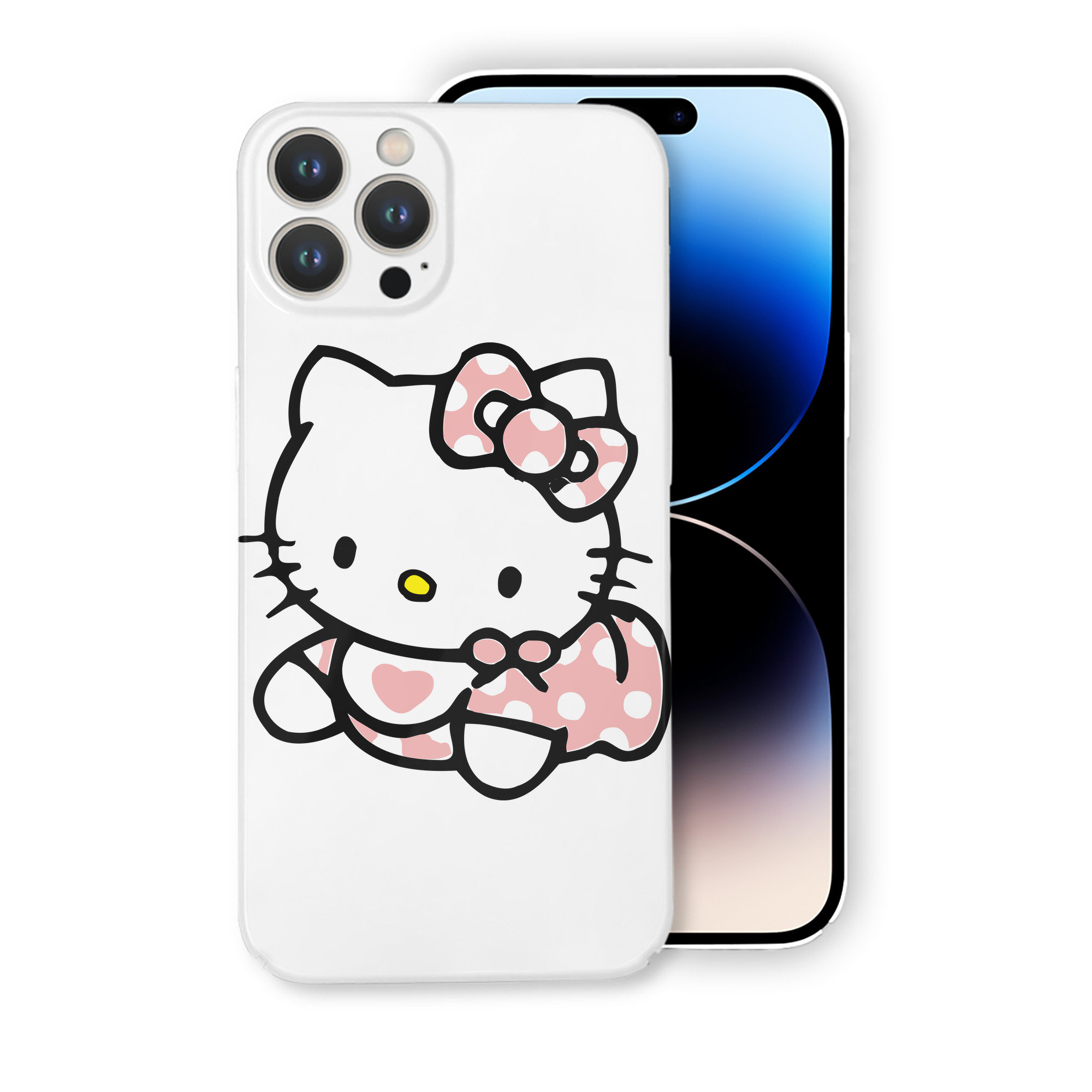 （画像用） Hello Kitty ハローキティ 【iPhone 14シリーズ対応】ハードケース